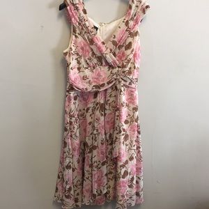 AGB floral dress size 12